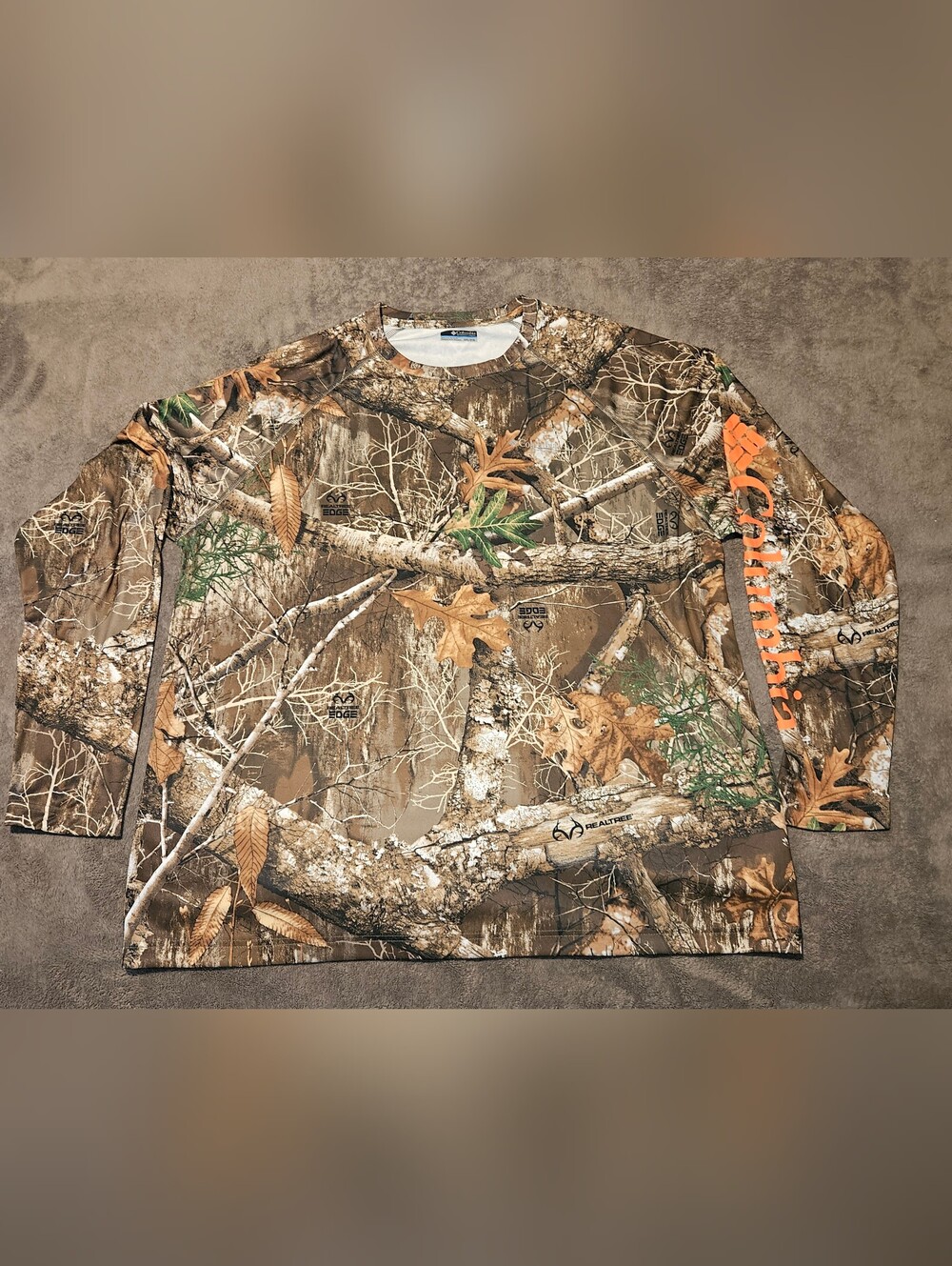 Columbia - Men's PHG LS Performance Shirt 50upf - Realtree Edge